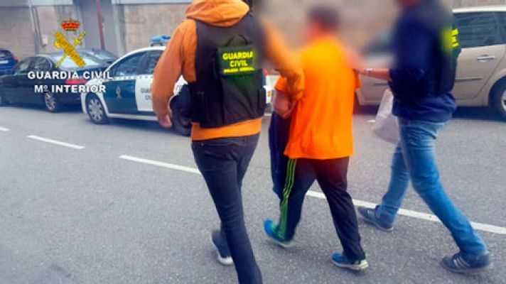 Telediario 1 - La Guardia Civil de Pontevedra detiene a un presunto violador en serie que actuaba en O Morrazo