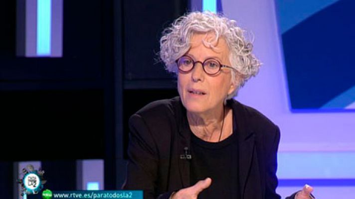 Maite Larrauri comenta la vida  de Hannah Arendt