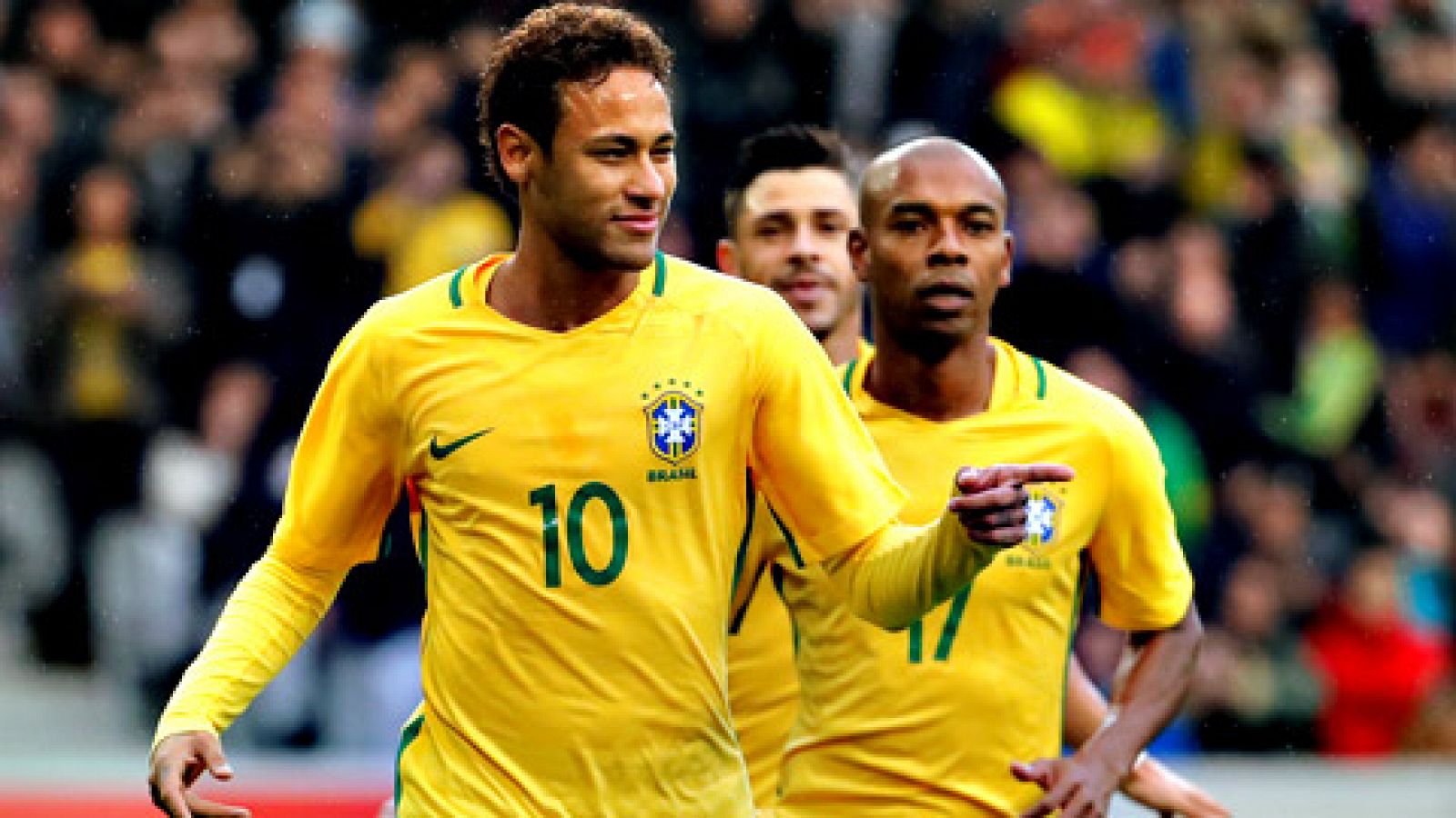 Telediario 1: Brasil resuelve en la primera parte el duelo amistoso ante Japón | RTVE Play