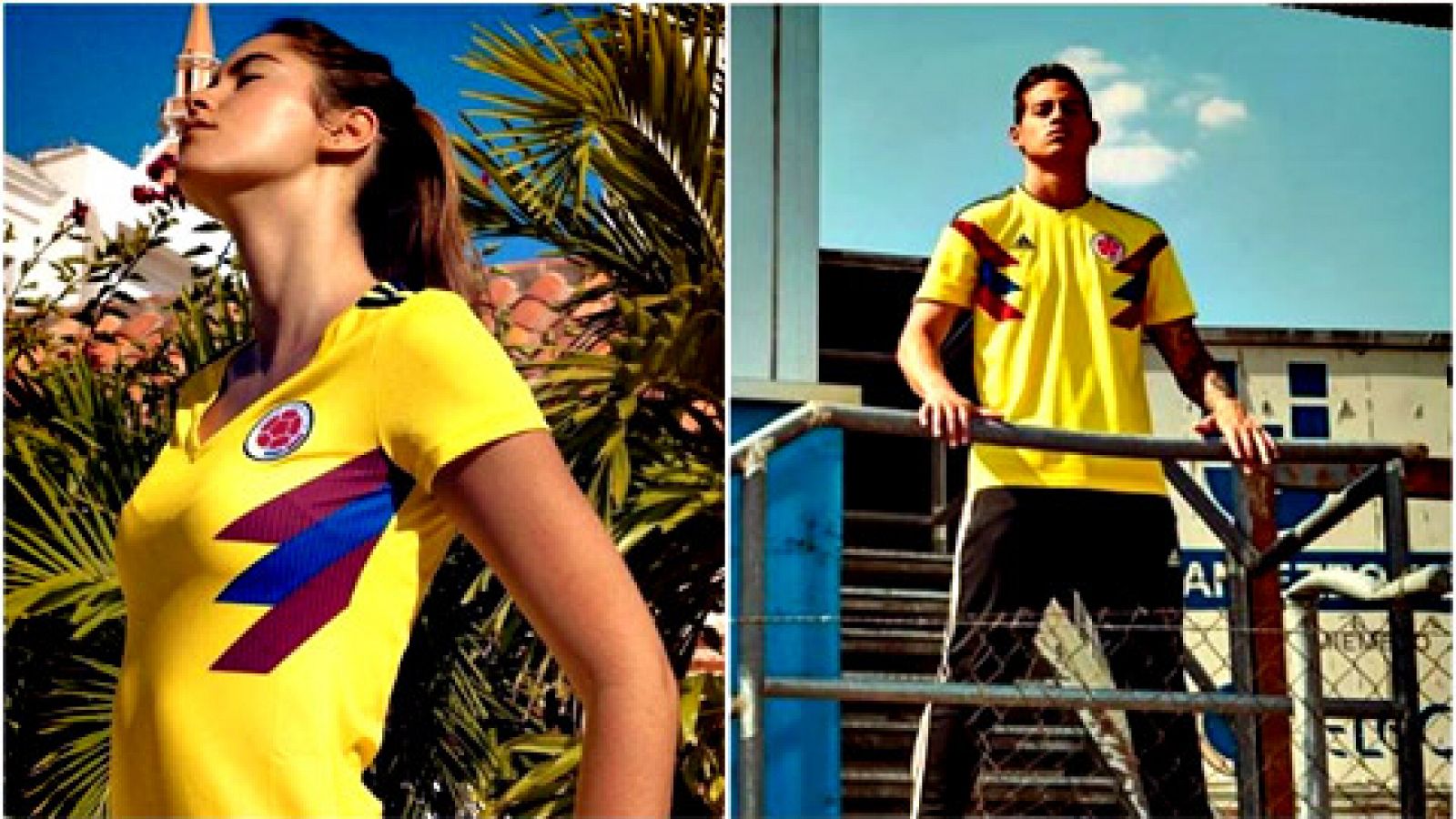 Telediario 1: La camiseta de Colombia para Rusia 2018 también crea la polémica | RTVE Play
