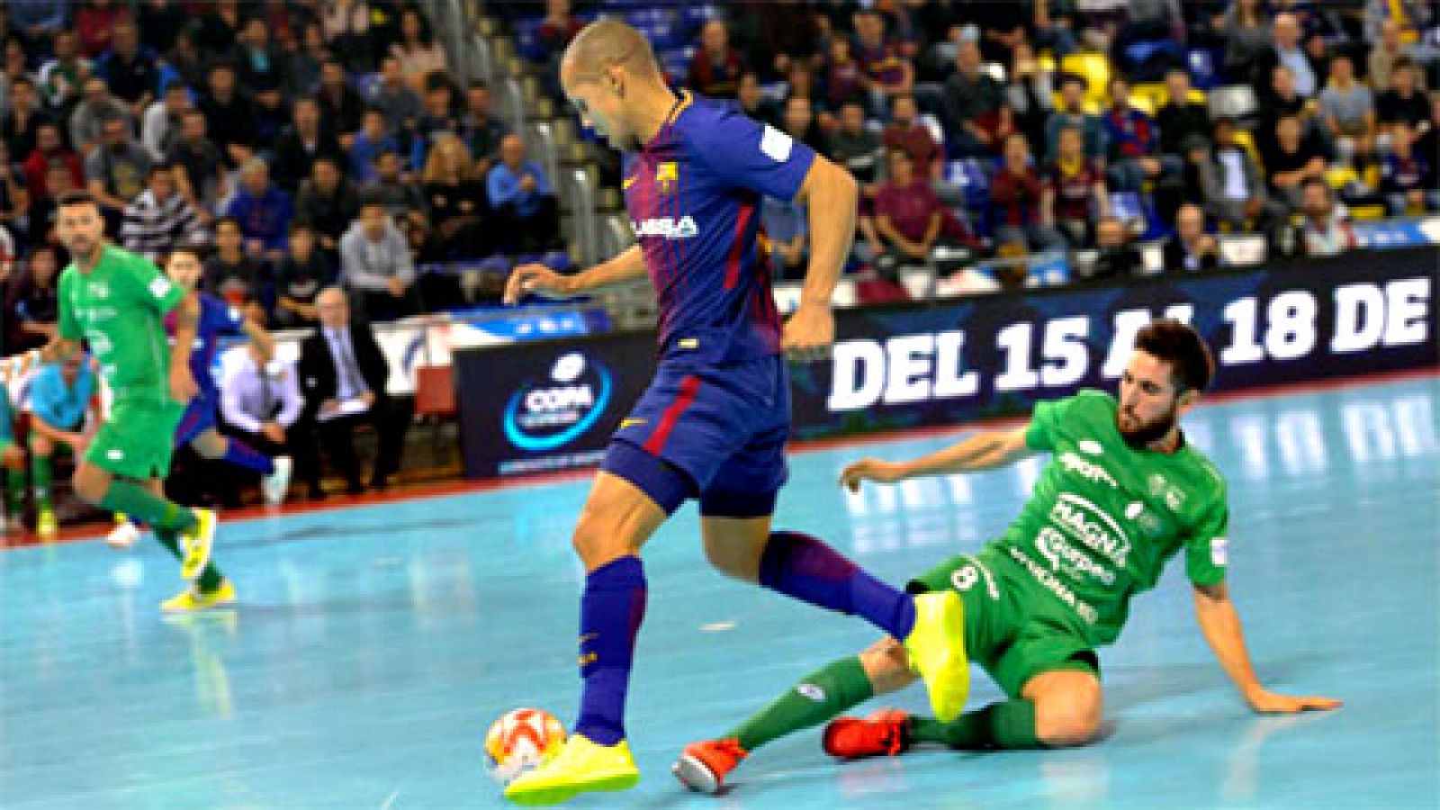 Sin programa: LNFS - Jornada 10: FC Barcelona 3-3 Osasuna Magna | RTVE Play