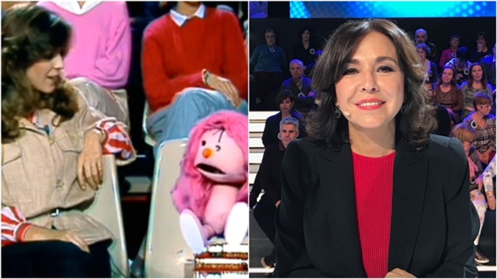 Isabel Gemio se estrenó en la tele junto al muñeco MIM