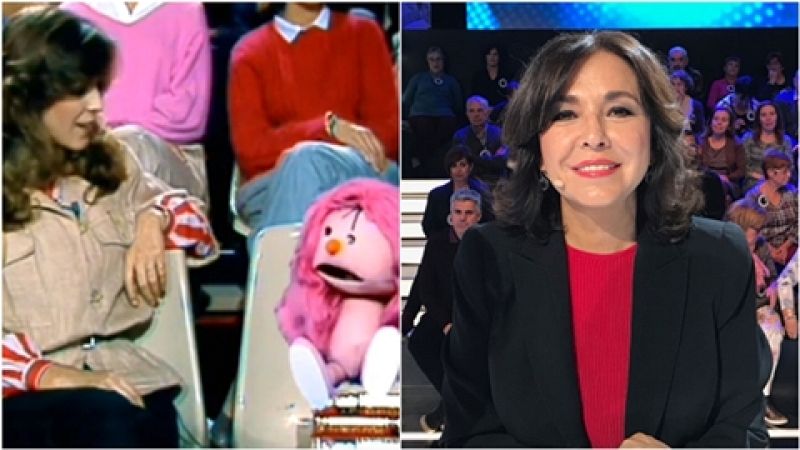 Isabel Gemio se estrenó en la tele junto al muñeco MIM