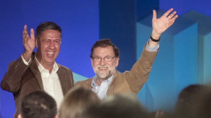 Rajoy asegura en su primera visita a Cataluña tras la aplicación del 155 que se hizo porque no habia más remedio