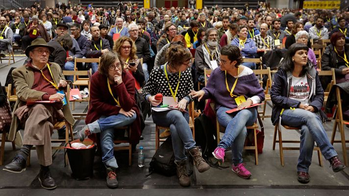 Telediario 1 - La CUP aprueba presentarse en solitario a las elecciones del 21D