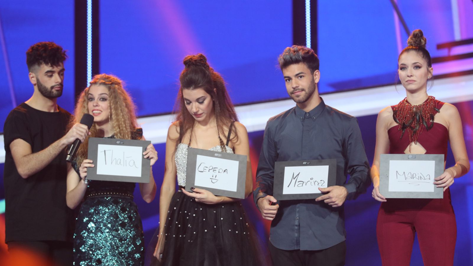 Operación Triunfo - Los profesores salvan a Nerea y los compañeros a Marina en la gala 3 de OT