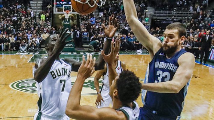 Los Grizzlies caen con un doble-doble de Marc Gasol