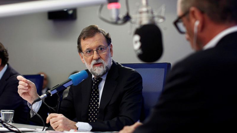 Rajoy cree que Puigdemont y Junqueras deberían estar "inhabilitados políticamente" por haber "engañado"