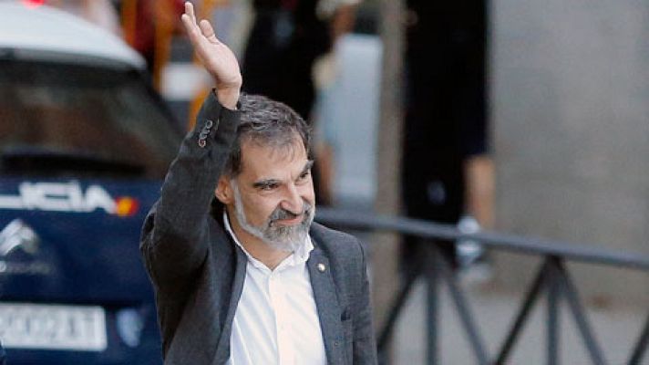 El líder de Òmnium, Jordi Cuixart, descarta sumarse a una lista electoral para el 21-D