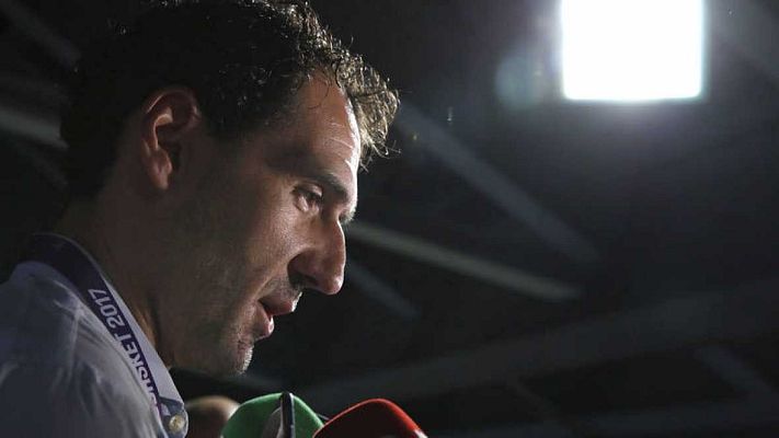 Telediario 1 - Garbajosa: "El momento que vive el baloncesto es extremadamente preocupante"