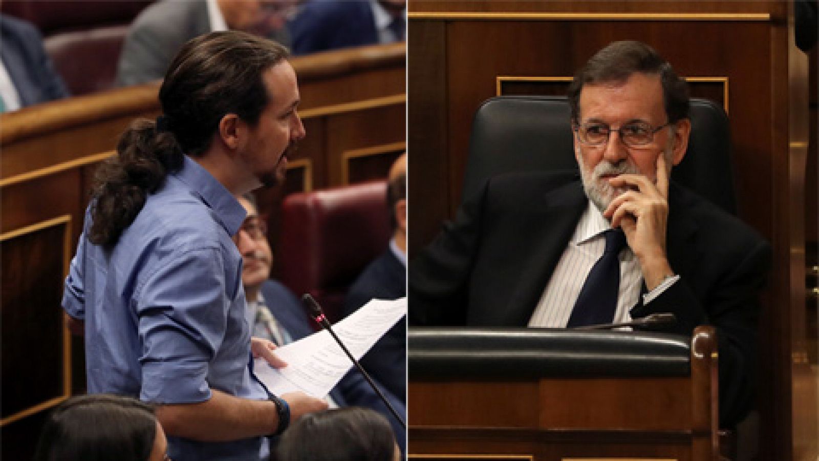 Rirrifafe entre Iglesias y Rajoy por la presunta financiación ilegal de sus partidos - Informativo 24h | Ver