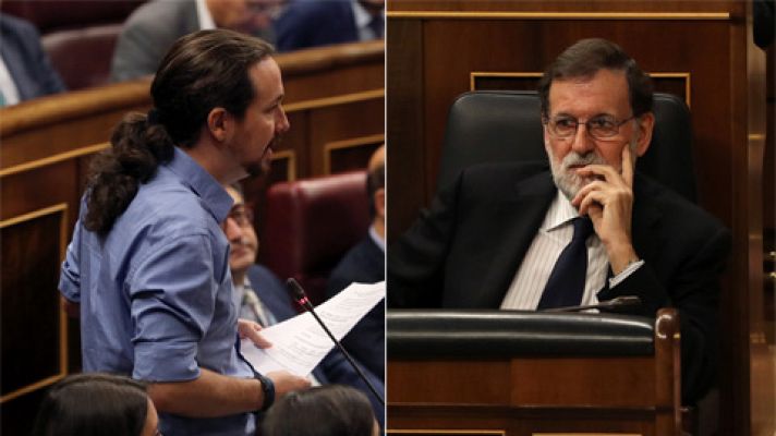 Rirrifafe entre Iglesias y Rajoy por la presunta financiación ilegal de sus partidos