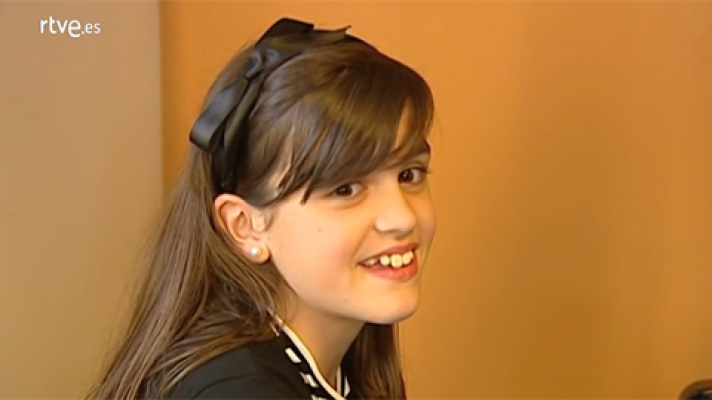 OT 2017 - Amaia ya maravillaba al Telediario con 10 años