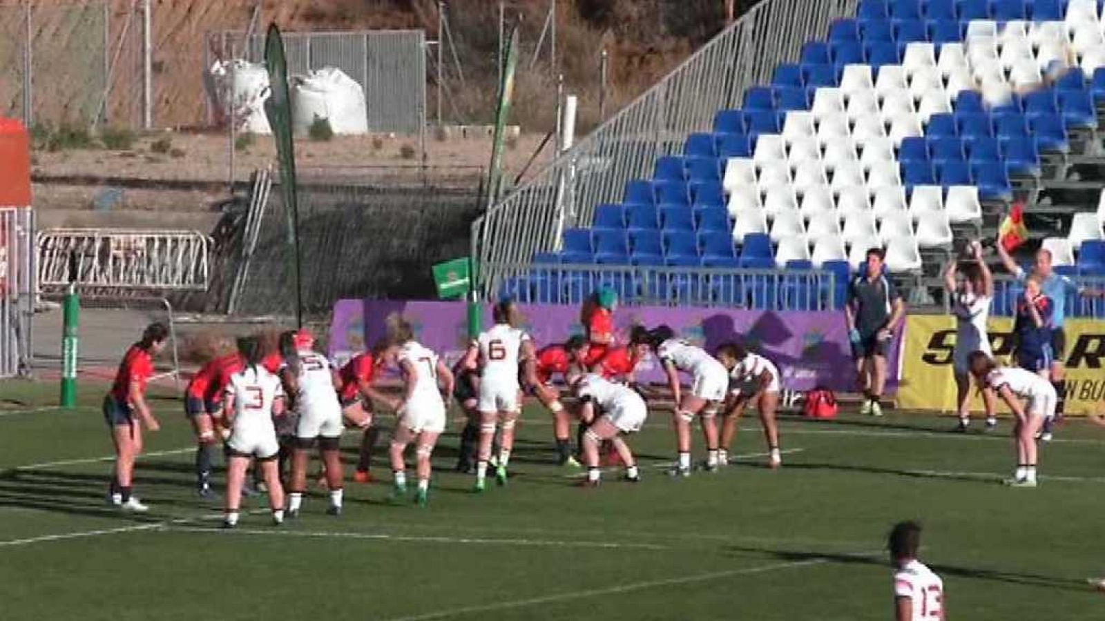 Rugby - Test Match Selección Femenina: España - Francia. Resumen