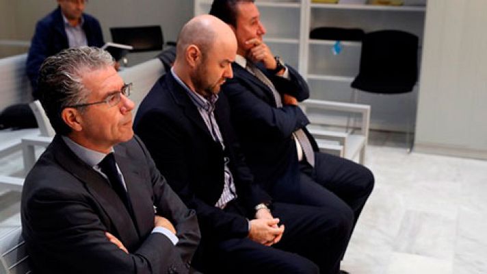 Telediario 1 - Granados niega que ocultara un millón de euros en casa de sus suegros tras recibir un chivatazo