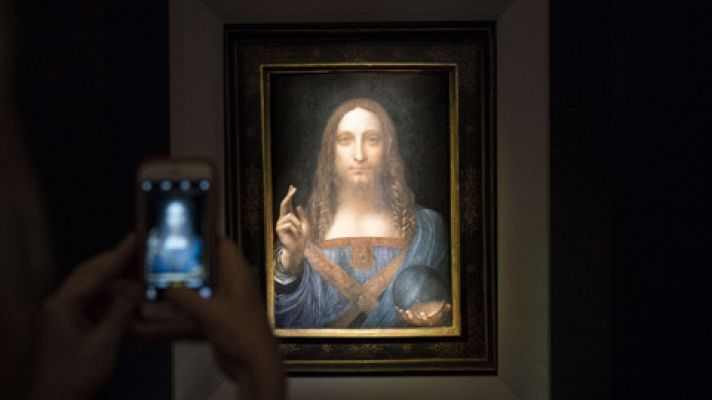 Telediario 1 - 'Salvator Mundi' de Da Vinci se convierte en el cuadro más caro de la historia