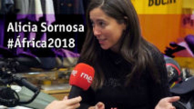 Alicia Sornosa y el desafo #frica2018