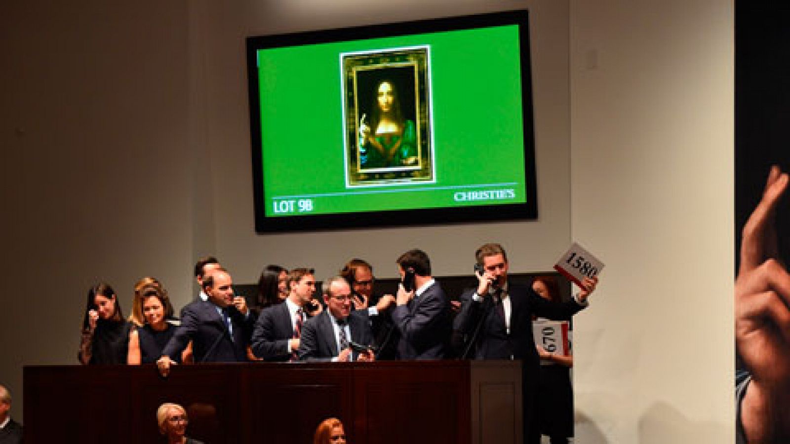 Telediario 1: Una obra de Leonardo da Vinci se convierte en la más cara de la historia en una subasta | RTVE Play