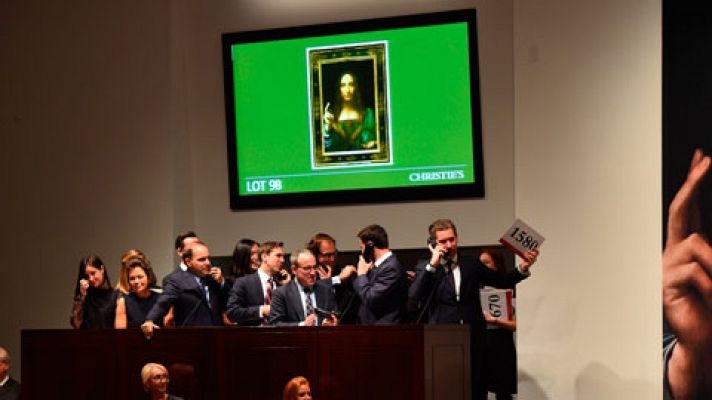 Una obra de Leonardo da Vinci se convierte en la más cara de la historia en una subasta