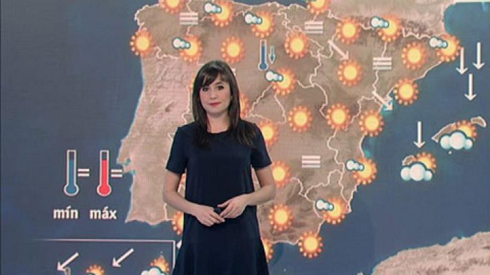 Cielos despejados y temperaturas de 20 grados en gran parte de la Península