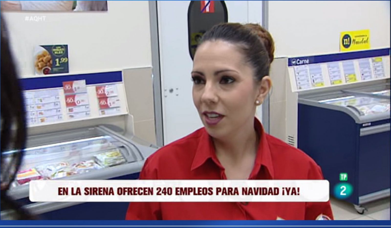 Aquí hay trabajo: 240 empleos para Navidad en cadena de supermercados | RTVE Play