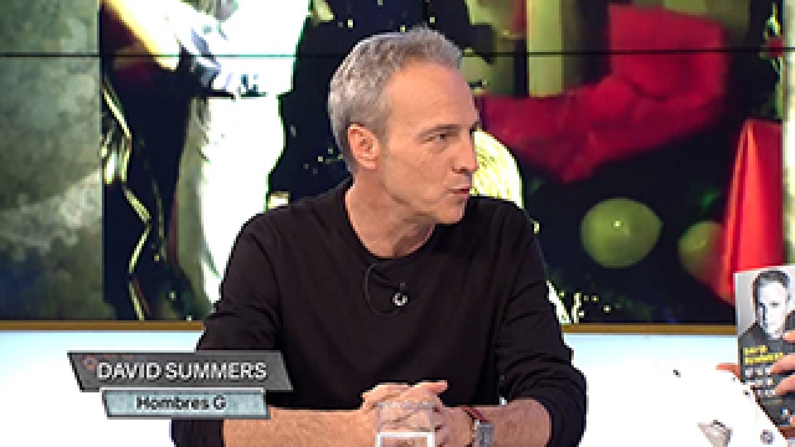 Nos visita David Summers, líder de 'Hombres G', que nos presenta su nuevo libro