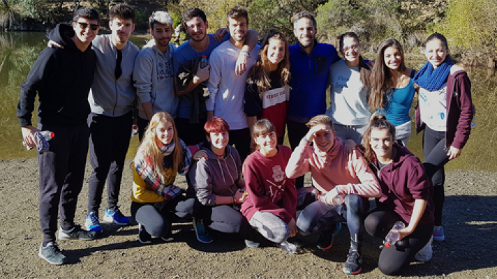 Roberto Leal profesor de running de los concursantes de OT