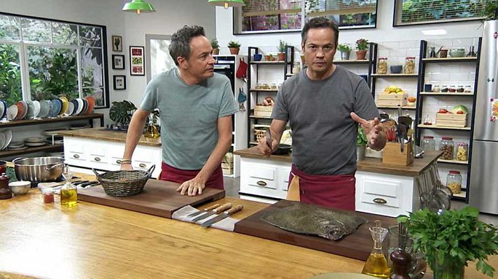 Torres en la cocina - Arroz de nabo y rodaballo con setas