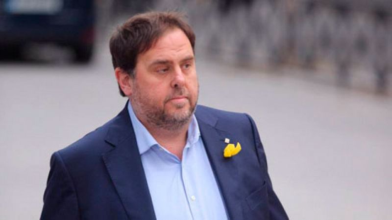 Junqueras negó haber uso de la violencia en su declaración