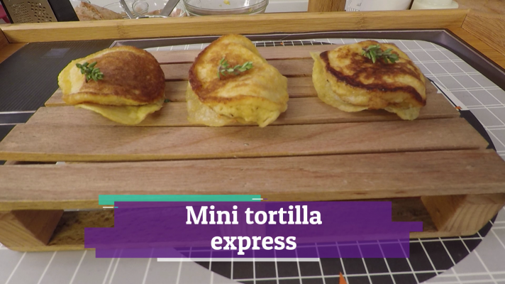 Receta: Minitortilla exprés