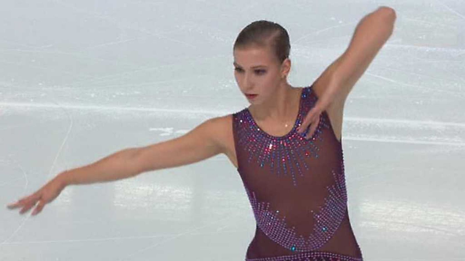 Patinaje artístico Internacionales de Francia - programa corto femenino - ver ahora
