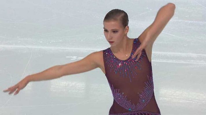 Patinaje sobre hielo - Internacionales de Francia - Programa corto femenino
