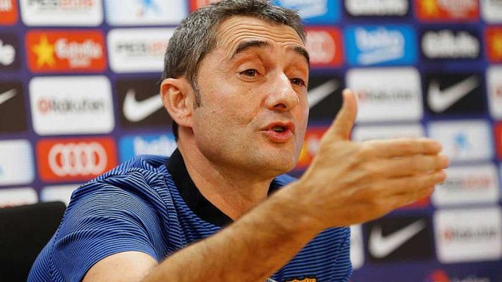 Telediario 1 - Valverde: "El año pasado perdimos puntos contra equipos con menos 'glamour'"