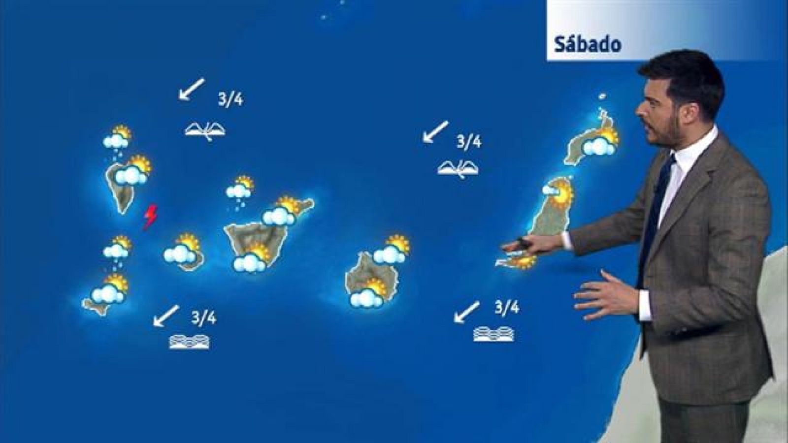 El tiempo en Canarias - 18/11/2017