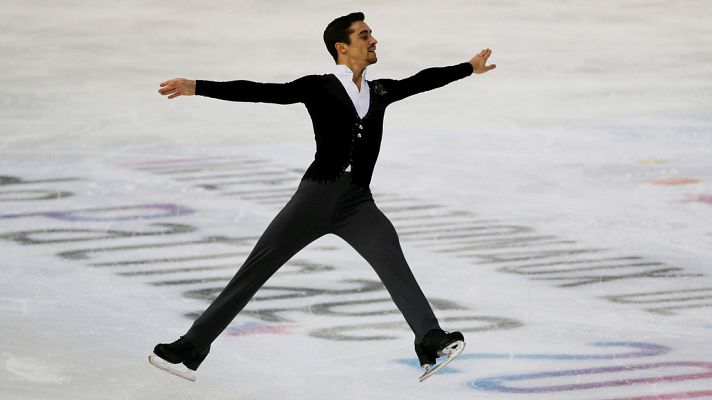 Telediario 1 - Javier Fernández brilla en Grenoble