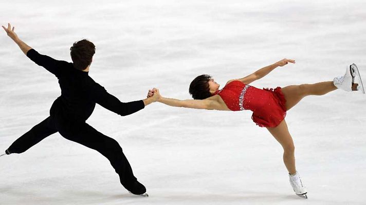 Patinaje sobre hielo - Internacionales de Francia - Programa  libre parejas