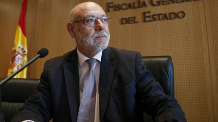 Telediario 1 - Muere José Manuel Maza, fiscal general del Estado