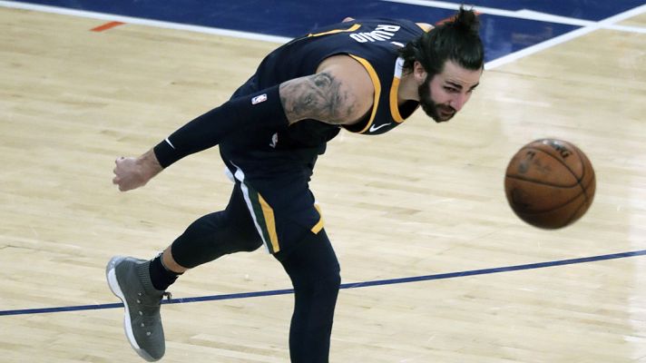 Telediario 1 - Ricky Rubio guia a los Jazz a la victoria