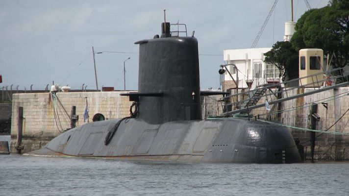 Telediario 1 - El submarino argentino ARA San Juan se averió antes de desaparecer