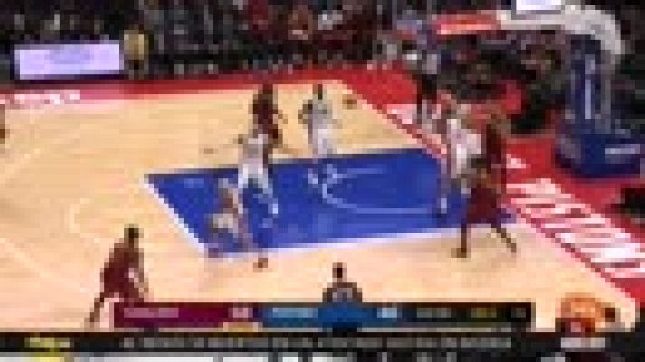  - Debut espectacular y ganador de Calderón como titular de los 'Cavs'