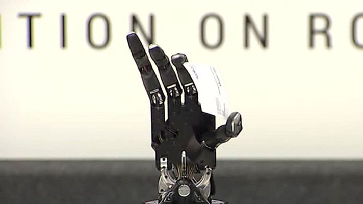 Telediario 1 - La Global Robot Expo se celebrará en Madrid en 2018