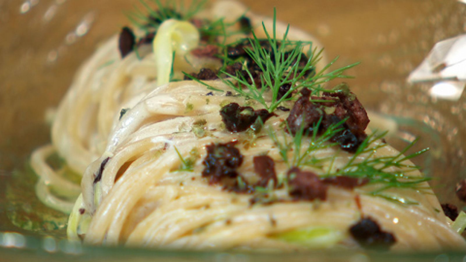 Torres en la cocina - Espaguetis con salmón