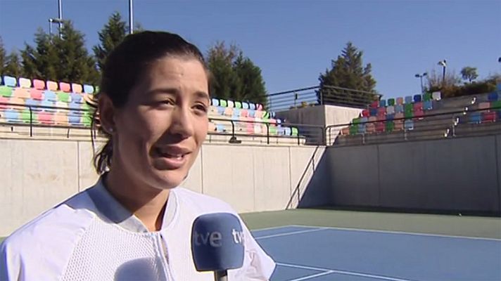 Telediario 1 - Muguruza: "Mi objetivo en 2018 será recuperar el número uno"