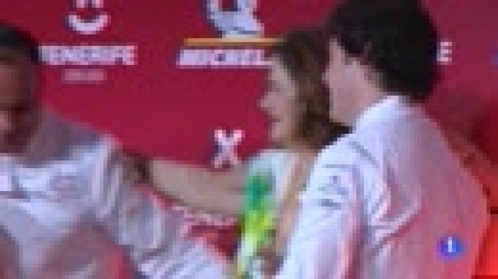 Telediario 1 - Abac, de Jordi Cruz, y Aponiente, de Ángel León, son los nuevos restaurantes tres estrellas de la guía Michelín