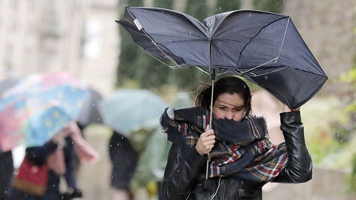 El tiempo - Precipitaciones en el noroeste y en Canarias