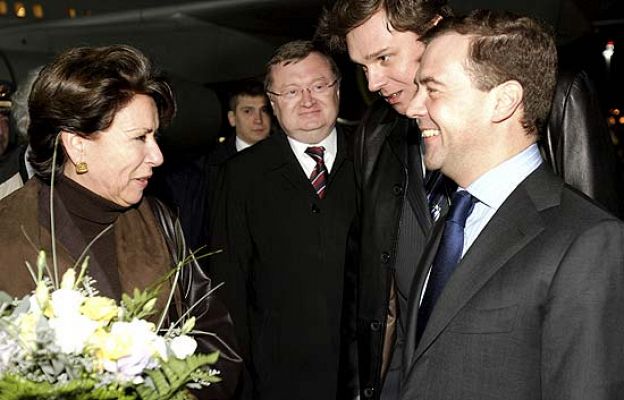  - Medvedev llega a España