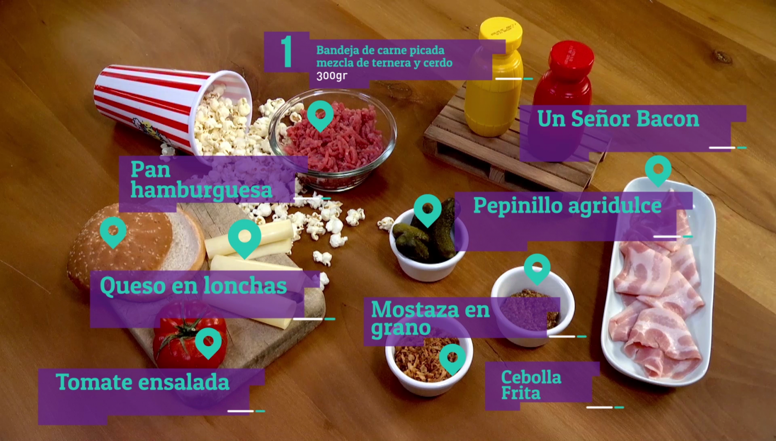 Receta: Gran Hamburguesa Kahuna