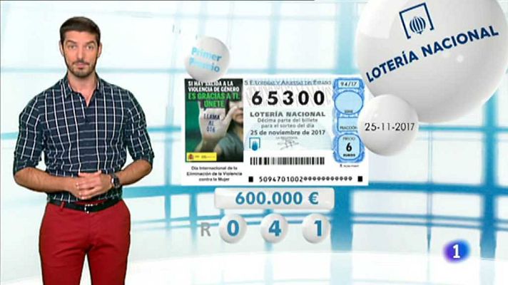 Loterías - Lotería Nacional - 25/11/17