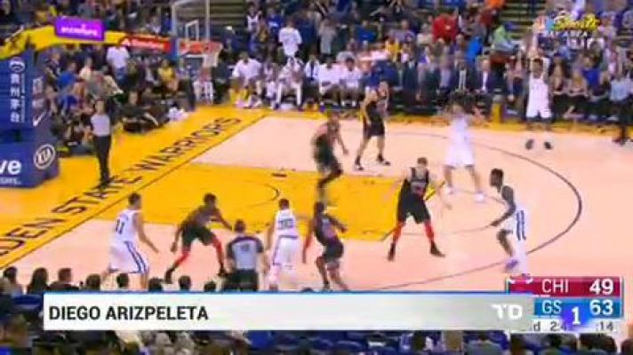 Telediario 1 - Calderón y Juancho disfrutan de la victoria en la NBA