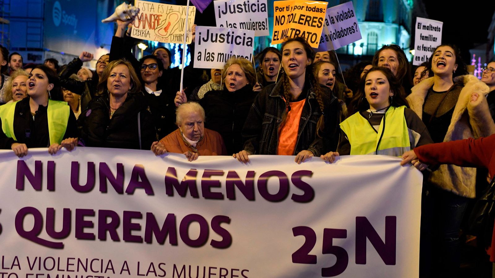 Marchas en ciudades de todo el mundo contra la violencia machista